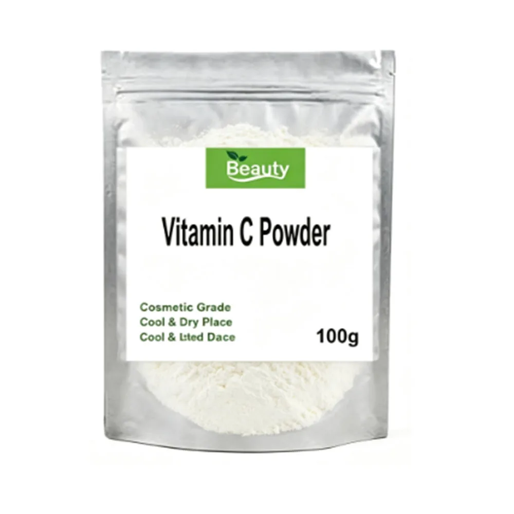 High Purity Ascorbic Acid Vitamin C Powder Cosmetic Grade Natural Plant Derived Raw Material, Multiple Packaging Sizes For Homem