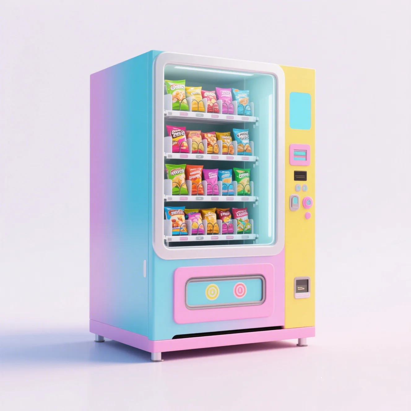 

Customized Temperature Drinks Vending Machines Combo Automatic Beverage Soda Snack Vending Machine with Credit Card Pay