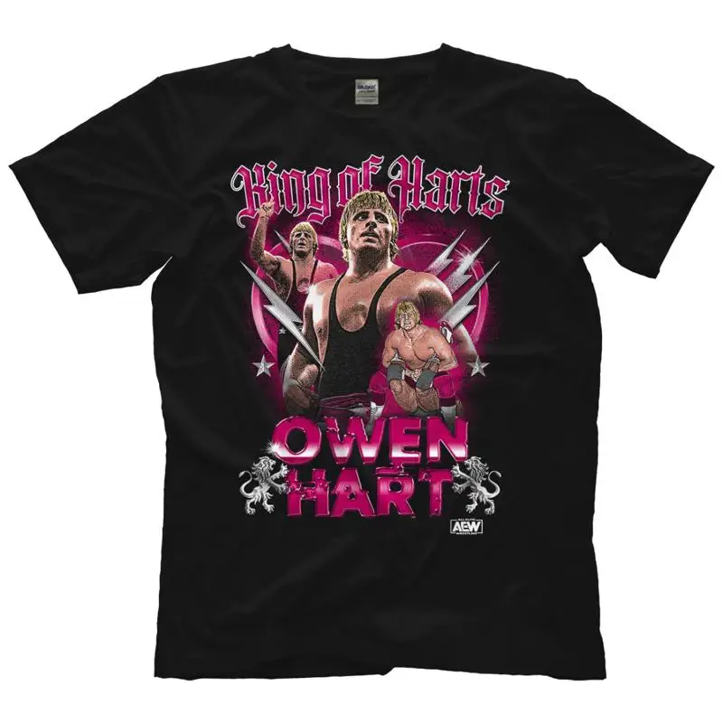 

Официальная футболка AEW Owen Hart King of Harts