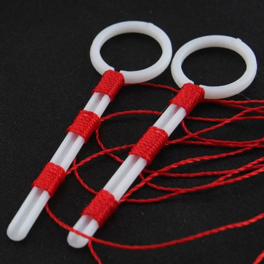 Hilo de algodón para pesca, 50 piezas, Bobber Looper, nudos de parada, cuerda, boya, accesorios de pesca