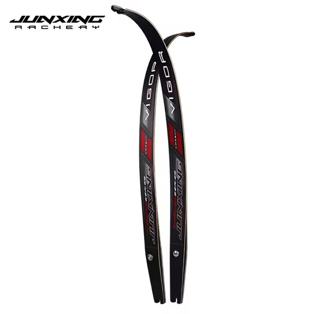 JUNXING H8 Bow Riser 25Inch 20-40lbs ,Bow Limbs Competitive Recurve Bow Take Down Bow for Right Hand