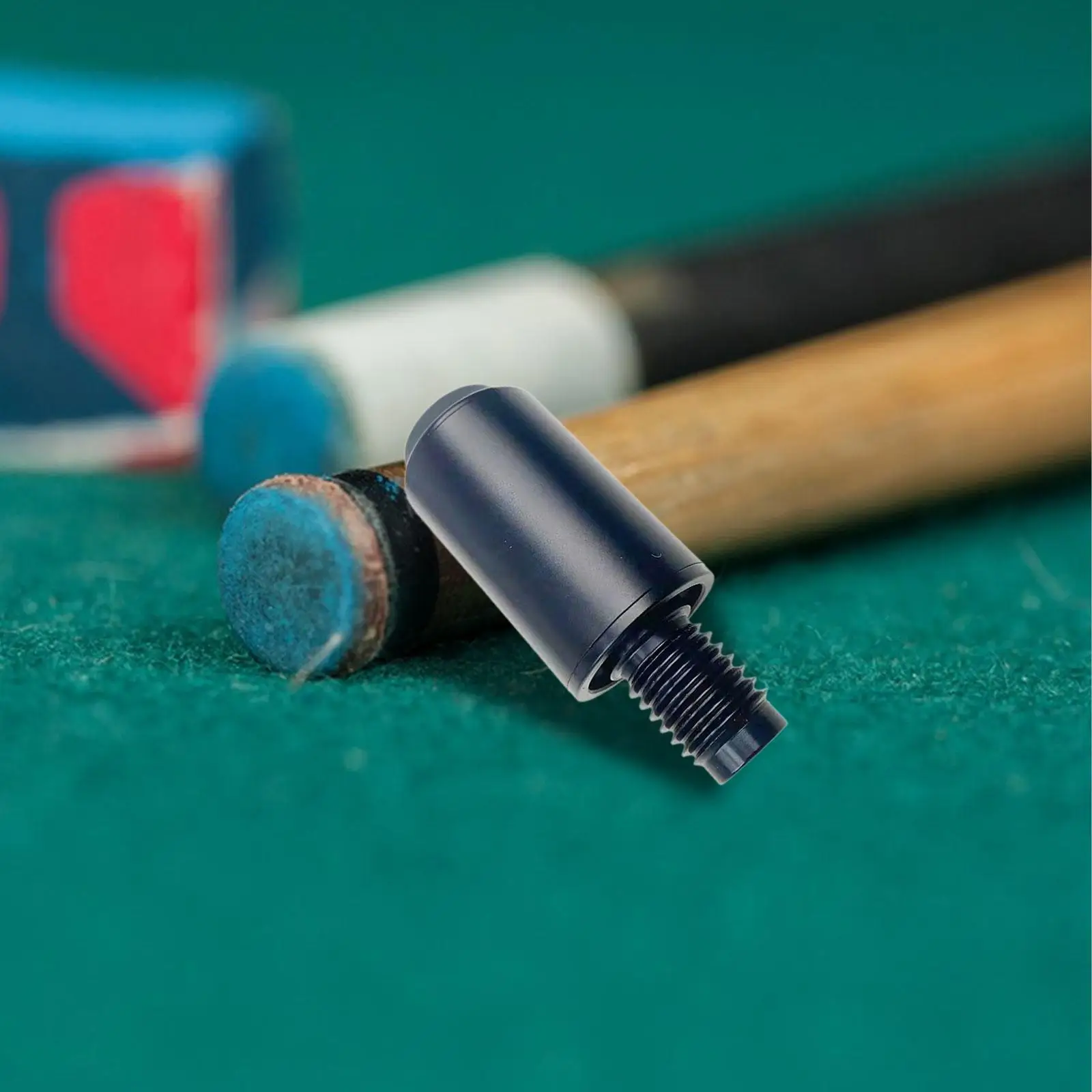 

Удлинитель для бильярдного кия, алюминиевый мощный компактный аксессуар, адаптер для игр на открытом воздухе, тренировок для взрослых, для мужчин и женщин