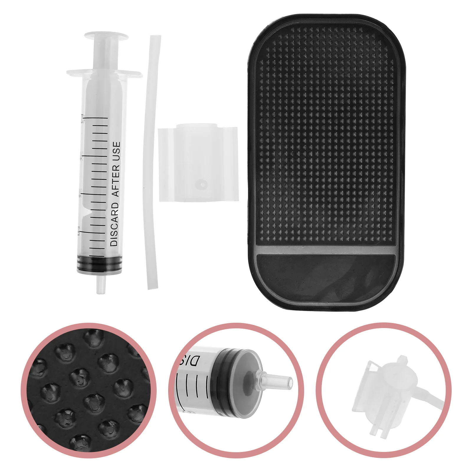 1 set 1 Set Diy Lipstick Making Kit Silicone Mold For Homemade Lip Balm Refillable Tubes Tool Crafting Supply Women