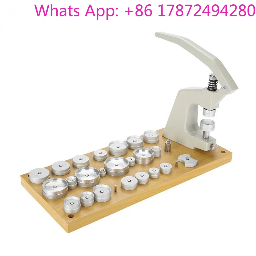 Watchmaker Watch Pressing Machine Repair Tools for Battery Replacement Watch Repair Capping Watch Back Cover Press Dies