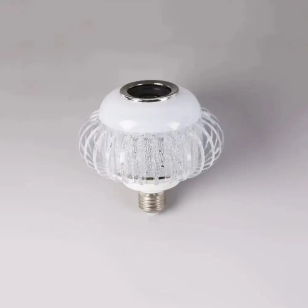 

E27 Base Music Light Bulb RGB White Light Wireless Bluetooth Smart LED Bulbs Color Changing Remote Control RGB Light Bulb