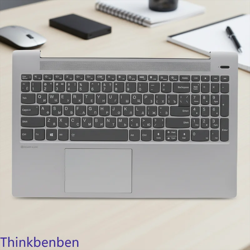 

Русская платиново-серая верхняя часть корпуса клавиатуры с подставкой для рук для Lenovo Ideapad 5 15 ITL05 IIL05 ALC05 ARE05 5CB1A24874