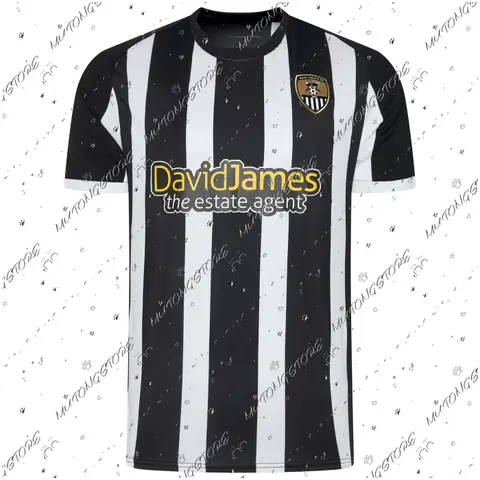 25 새로운 남성 스포츠 티셔츠 패션 느슨한 어린이 스포츠 저지 노츠 카운티 FC 3D 인쇄 통기성 빠른 건조 탑 반팔