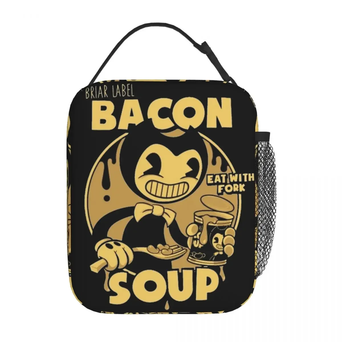 

Eat With Fork Bendy Game Accessories Insulated Lunch Bag For Office Storage Food Boxes Portable Cooler Thermal Lunch Boxes