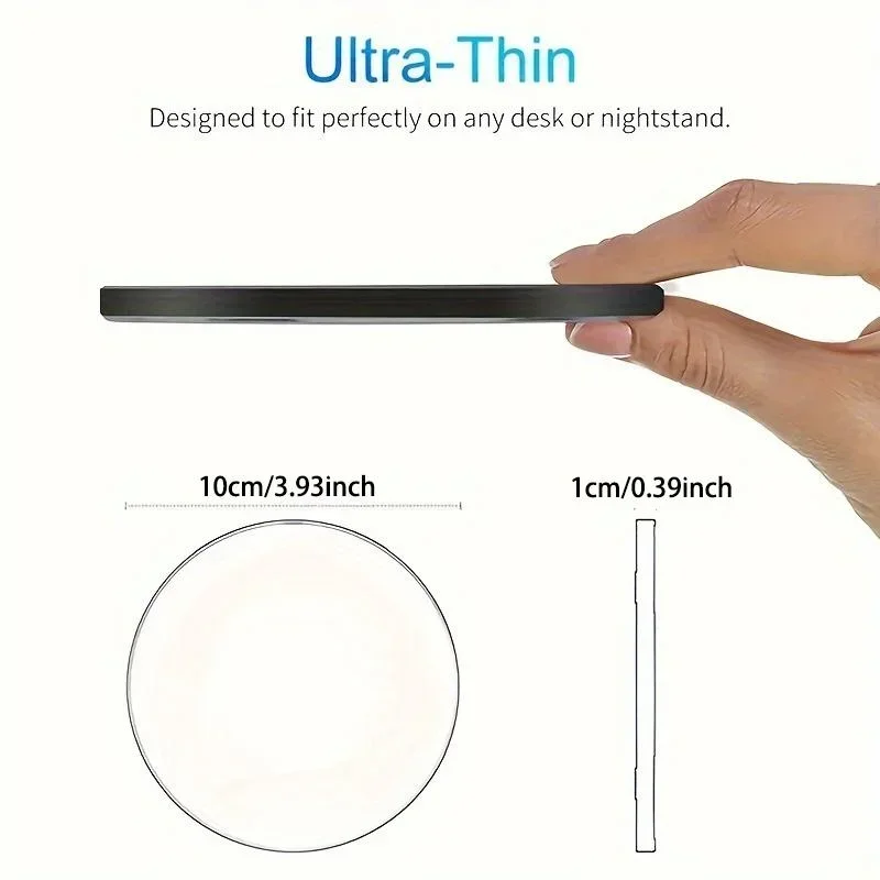 Fast Wireless Charger Pad for iPhone 17 16 15 14 13 Pro Max Samsung Galaxy S25 S24 S23 S22 Wireless Induction Charging Station - view 6