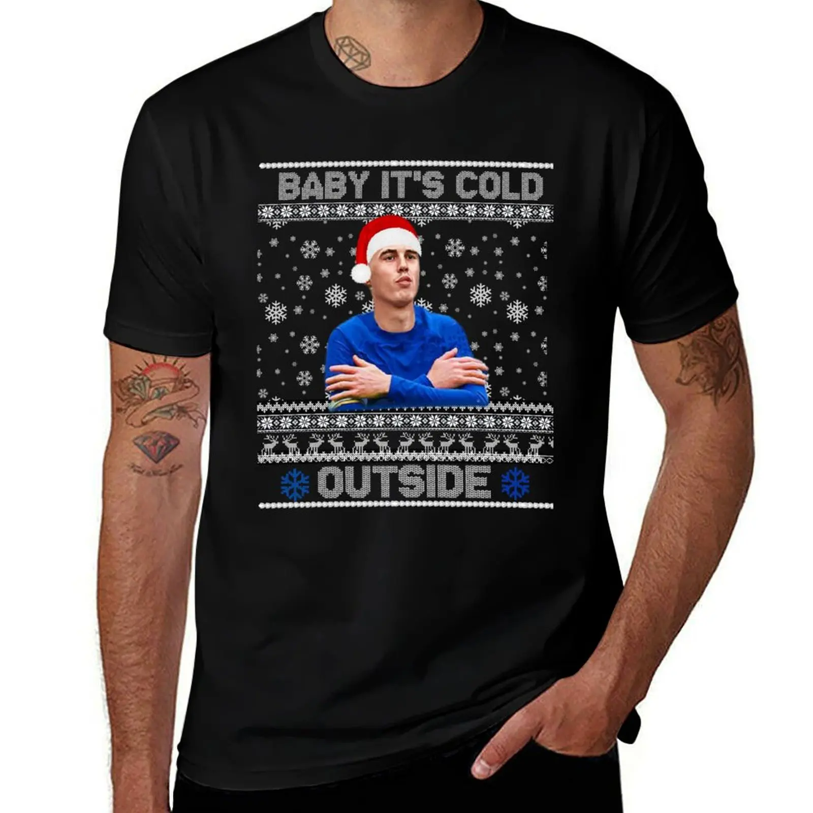 Cole Palmer christmas jumper Baby Its Cold Outside Cole Palmer christmas jumper cold palmer, T-Shirt