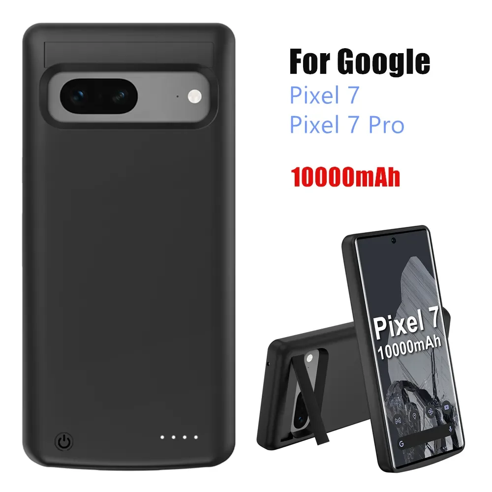 10000Mah Power Case For Google Pixel 7 Battery Charger Case Pixel7 Pro Cover Power Bank For Google Pixel 7 Battery Cases