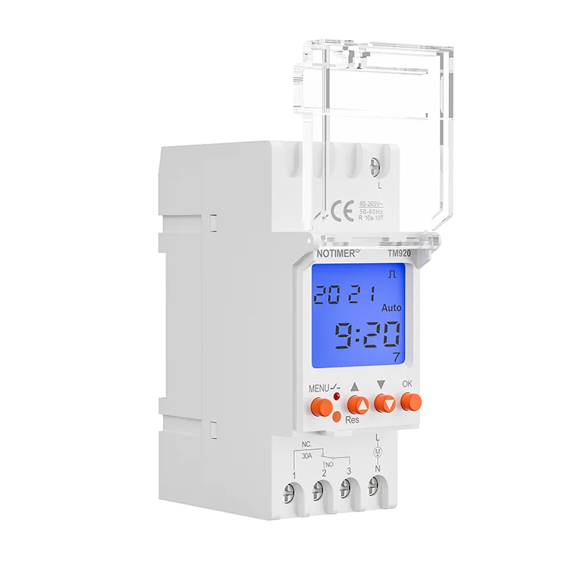 High Quality 3 Functions Into 1 Body Calendar Display Programmable Time Switch with Pulse and Countdown Functions