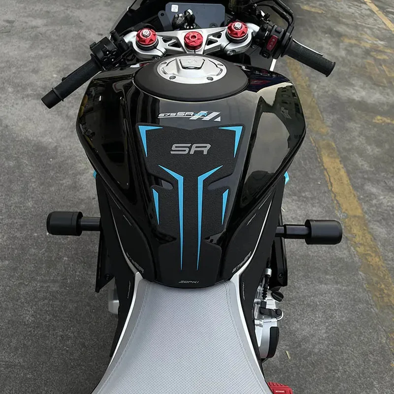 For CFMOTO 675SR-R 675 SR 2024-2025 Suitable Motorcycle Accessories Frosted Sticker Decal Kit Non-Slip Fuel Tank Pad Protector