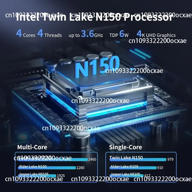 Firewall Mini PC Router N150 6 x i226V 2.5GbE LAN Fanless PFsense Hardware DDR5 2 x NVMe OPNsense Device Home Server