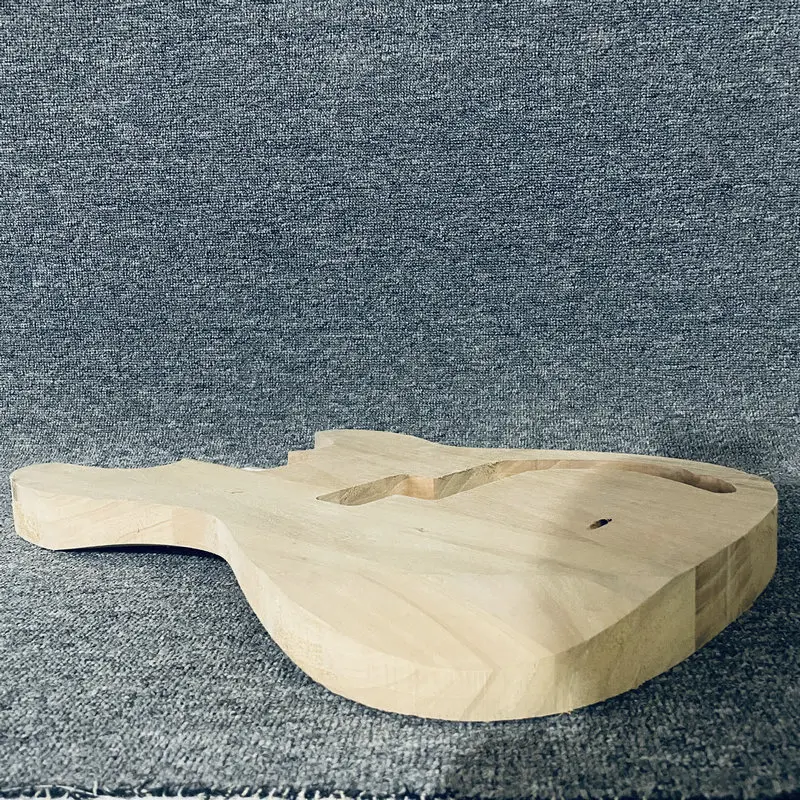 FB468 Precision Bass Semi Finishing Electric Bass Body in Solid Basswood for 4 or 5 String Bass Guitar DIY