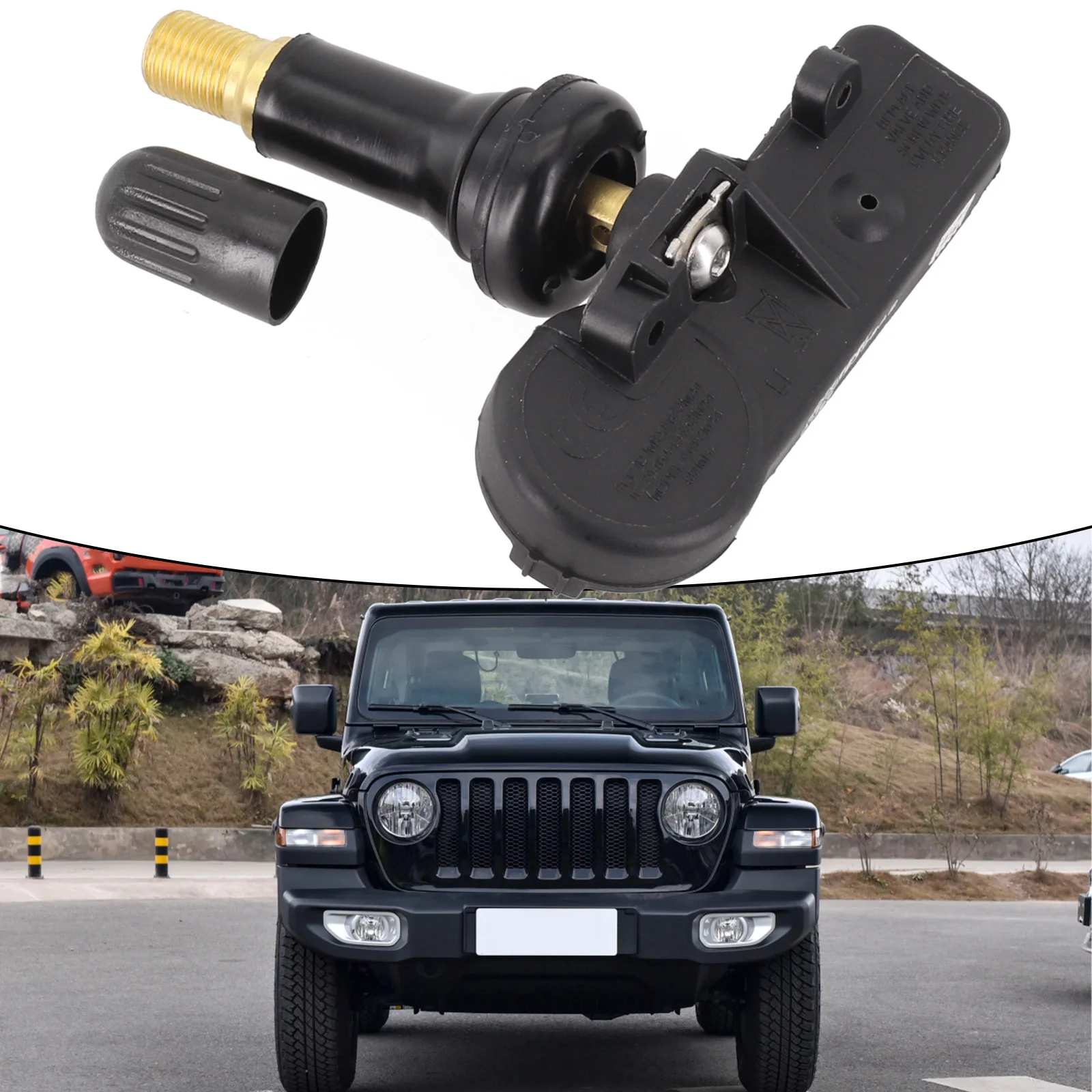 Tire Monitor OEM TPMS Sensor Accurate Performance Brand New Easy Installation High Quality Maintains Tire Pressure