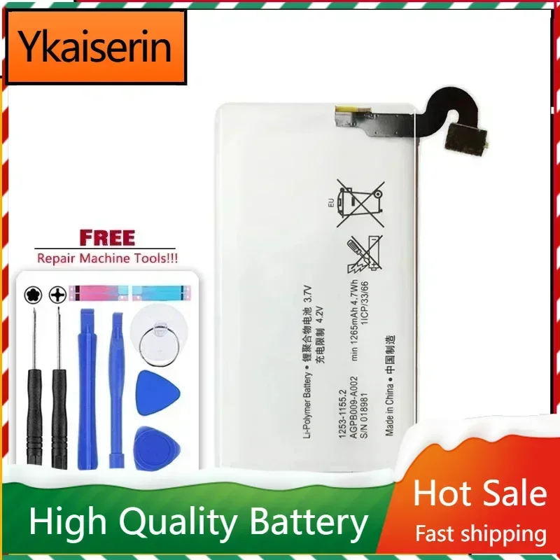 Mobile Phone Battery for Sony Xperia, MT27, Mt27i, Mt27a,1265Mah, AGPB009-A002 Batteria + Tracking Number Warranty