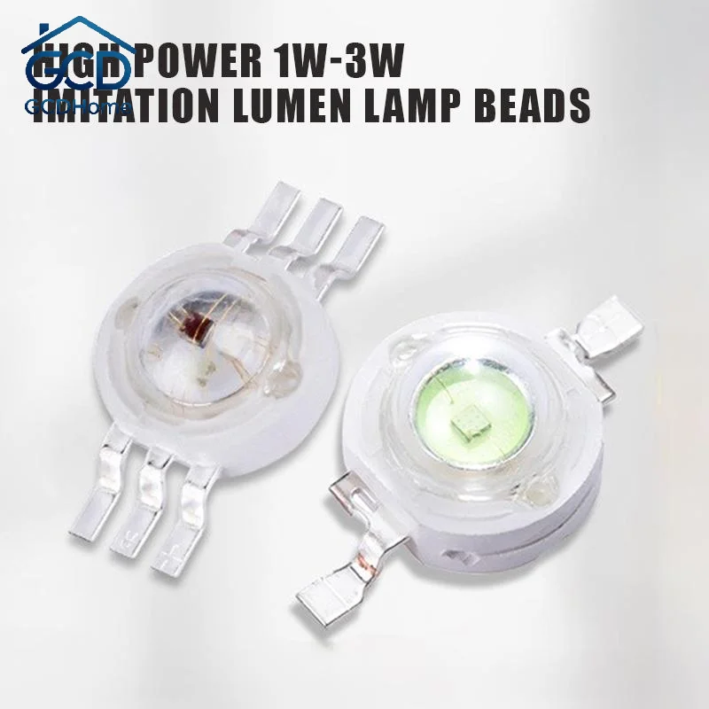 High Power 0.5/1/1.5/3W LED Lamp Beads 10Pcs Imitation Lumen for DIY Signboard Lighting Production