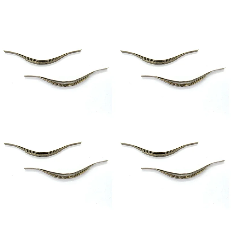 

YSUN-8 Pair Steel Shock Absorption Leaf Springs Suspension For WPL B14 B24 B16 B36 1/16 RC Truck Car Parts Accessories,B