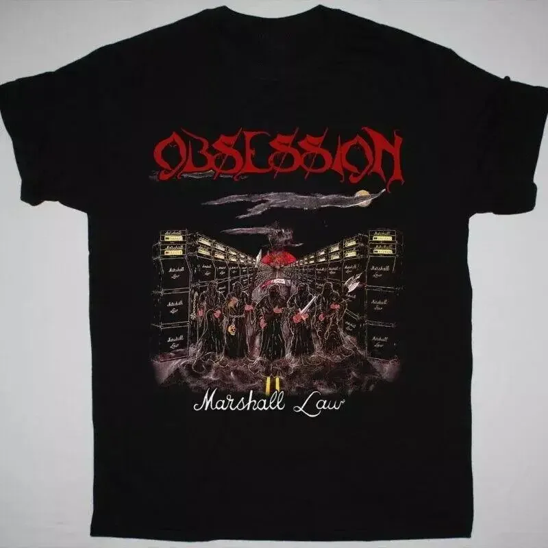 The Obsessed Band Member T-Shirt Schwarz S 4Xl Bt888