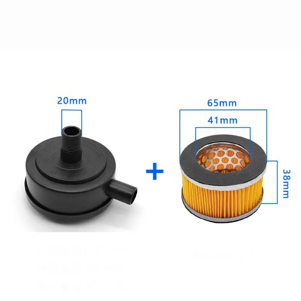 Noise Reduction Air Compressor Replacement Durable Noise Reducer Muffler DIY Air Compressor Muffler Air Compressor Systems