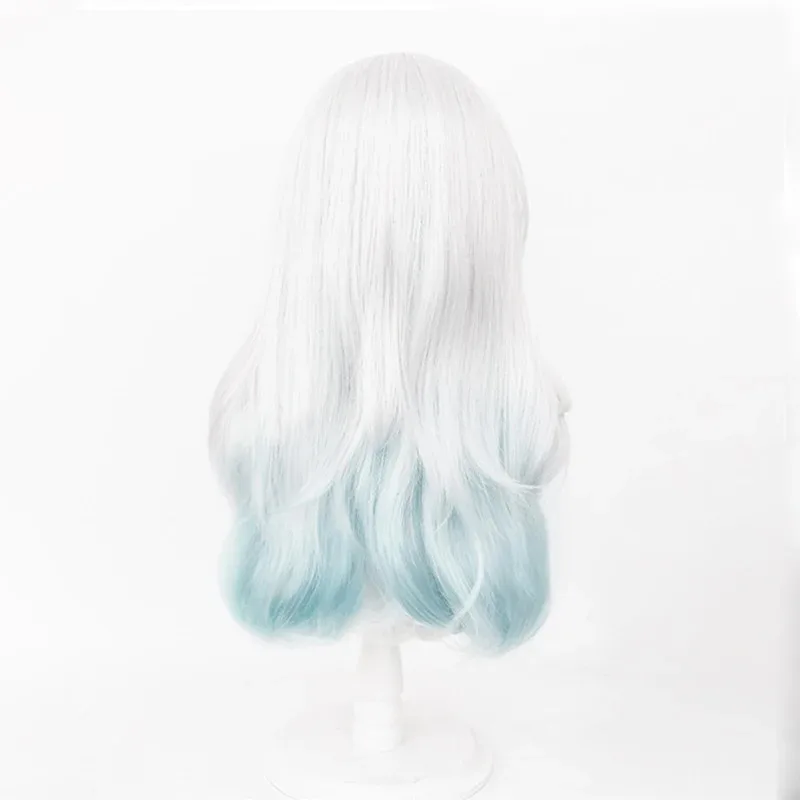 

zizi 2025 L-email Synthetic Hair Game Honkai Star Rail Firefly Wig 60cm Gradient Color Cosplay Wigs Heat Resistant W