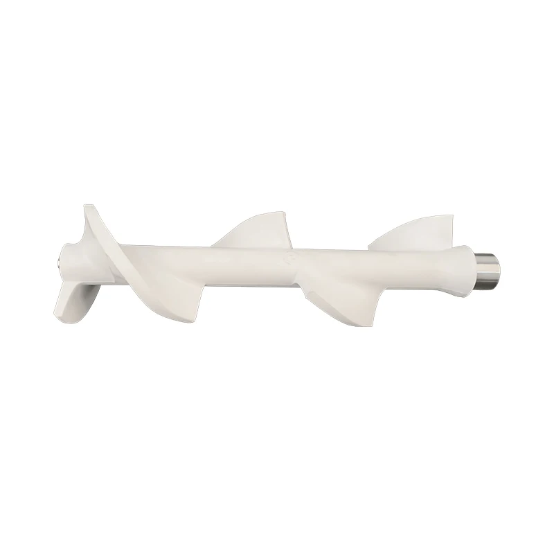 315mm White Nylon Spiral Auger Mixing Shaft Replacement Accessory, Commercial Soft Serve Ice Cream Machine Stirring Rod Screw Pr view 2