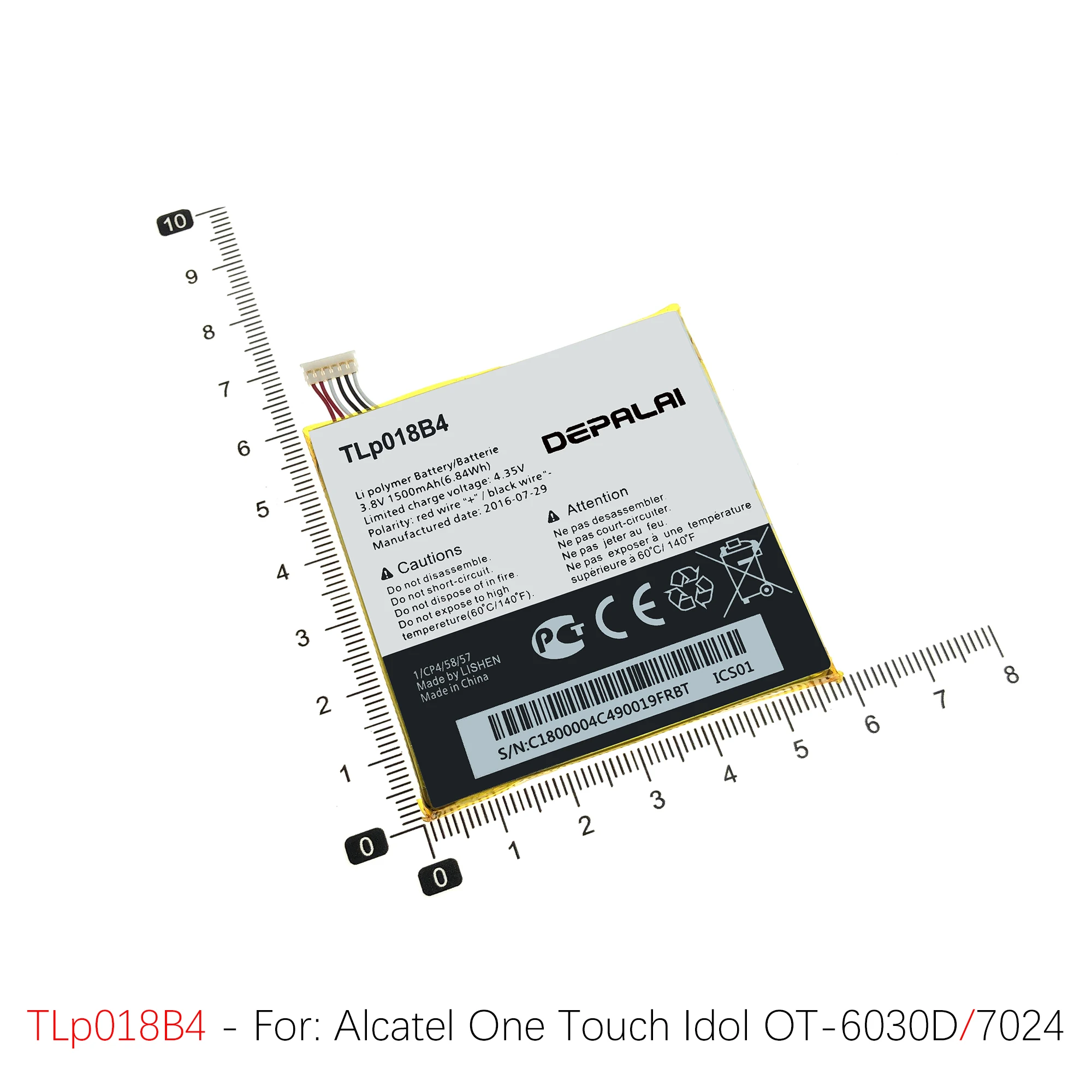 TLp018B2 TLp018B4 Battery For Alcatel A3 OneTouch POP C9 idol XPlus Battery For TCL S820 TLP024C7 TLp025A2 Batteries