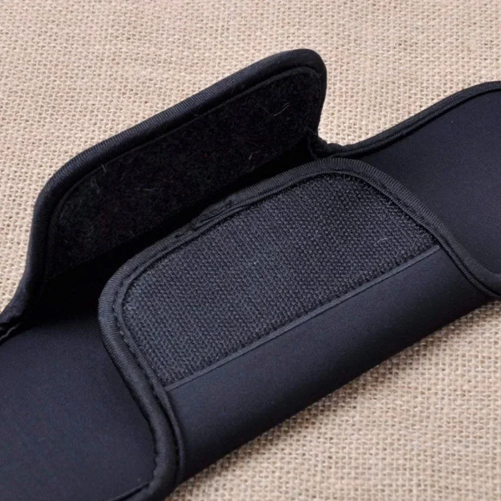 1 Pair Backpack Shoulder Strap Pads Anti-Slip Cushion Pad Protector Shock-proof Shock-absorbing Double-layer Thickening Design