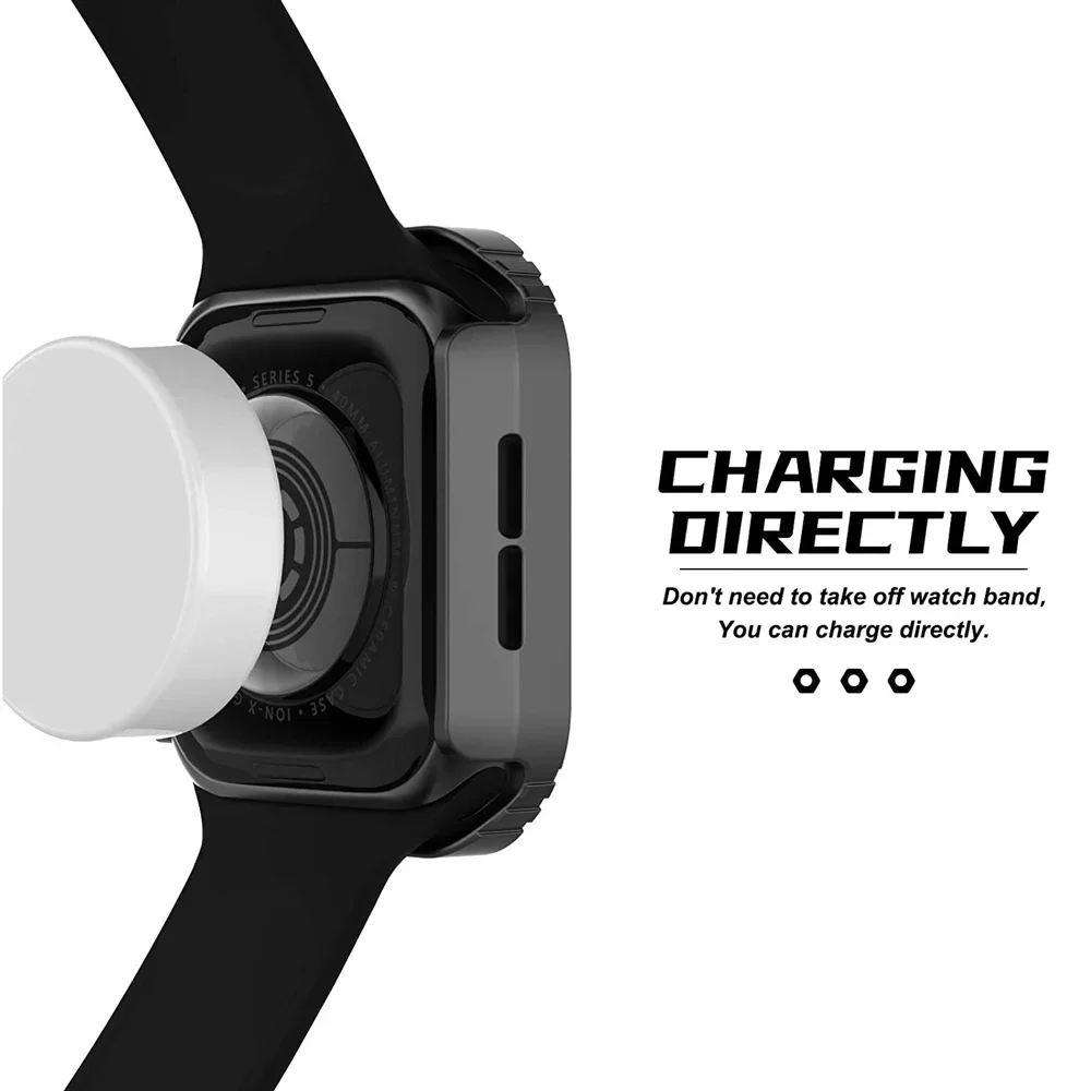 حافظة بلاستيكية مدرعة لساعة أبل الترا سلسلة 9 8 7 49 مللي متر 41 مللي متر 45 مللي متر الوفير لساعة iWatch 6 SE 5 4 40 مللي متر 44 مللي متر الإطار الغطاء الواقي