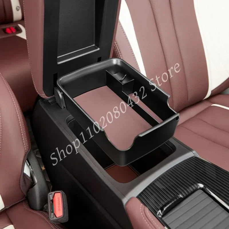 LHD For Geely Monjaro Xingyue L 2022 23 2024 Car Center Console Organizer Storage Interior Armrest Storage Box Auto Accessories