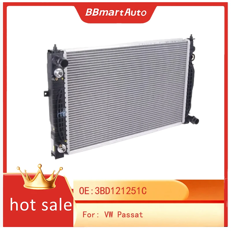 

3BD121251C BBmart автомобильные аксессуары автозапчасти 1 шт. радиатор охлаждающей жидкости двигателя для VW Passat