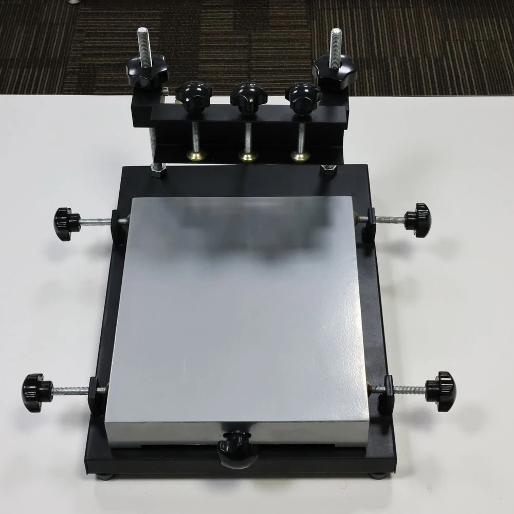 

PUHUI Orignal 300x240mm Simple Manual Stencil Printer Machine Solder High Precision PCB Paste Silk Printing Tools