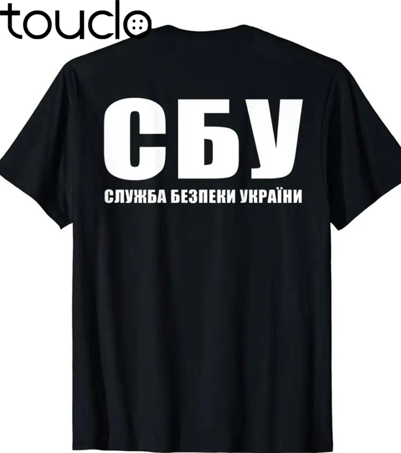 Sbu Ukraine Alpha Group Special Forces Spetsnaz T-Shirt Double Side  Designs Men Tops Summer Cool Funny Fitness T-Shirt