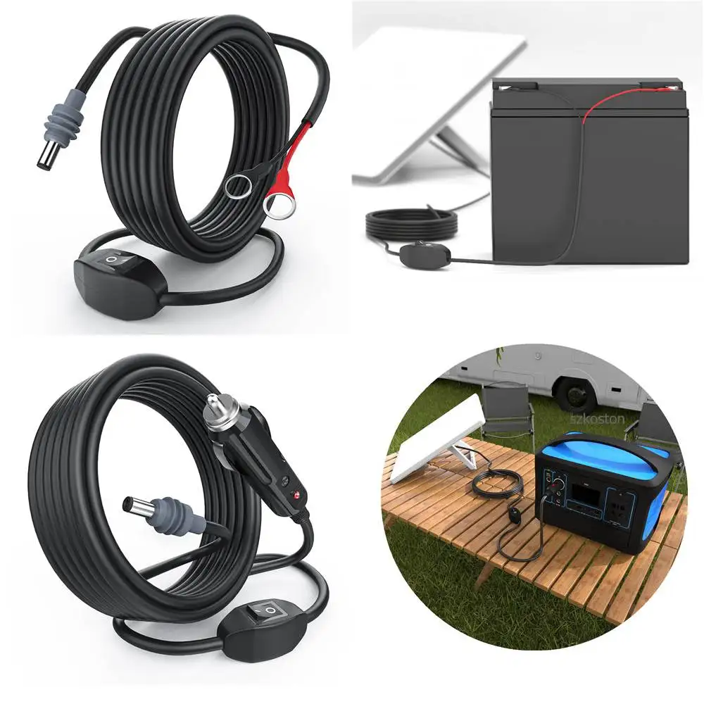

DC Extension Power Cord for Starlink Mini 12V-24V 3M Vehicle Extension Cable with On/Off Switch for Starlink Mini Accessories