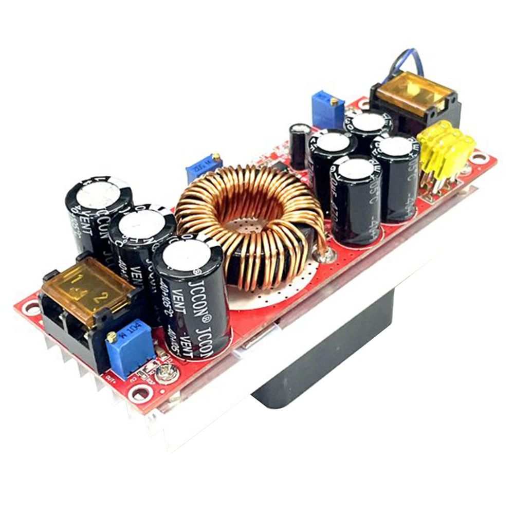 1200/1500/1800W 20/30/40A DC-DC Boost Converter Step Up Power Supply Module 10-60V to 12-90V Adjustable Voltage Charger Module