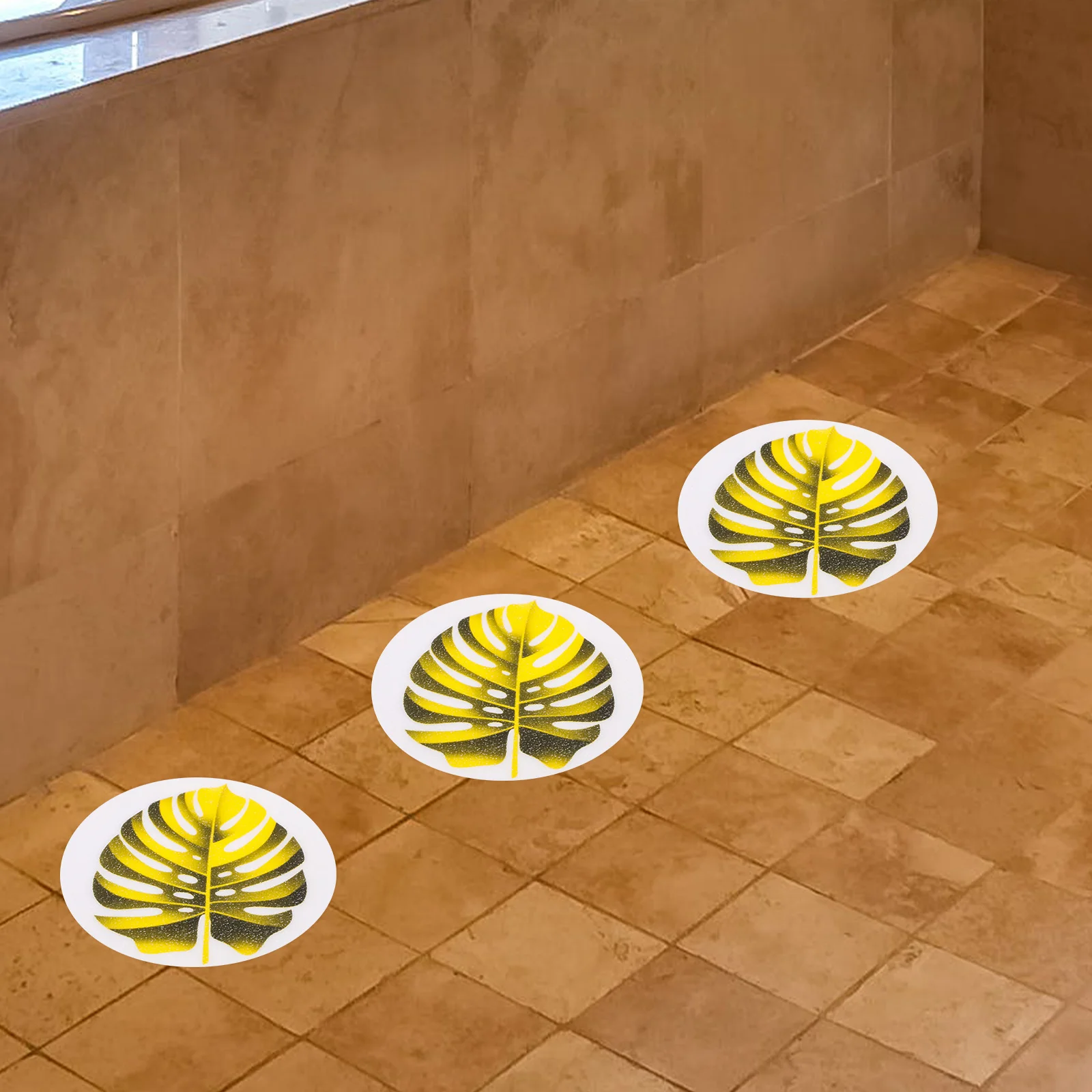 

Non Slip Stickers Bathtub Decals Bathroom Carpet Anti Skid Leaf Patterns PEVA Material Safe Practical Shower Tub Pool Stairs