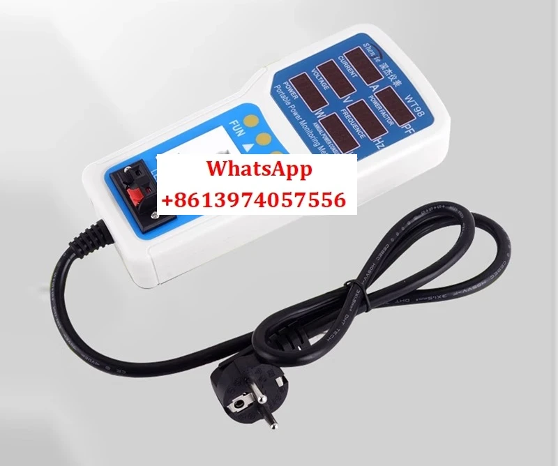 

WT98 handheld power monitor 4400w20A household appliances, refrigerators, lighting fixtures, wattage meter, power meter