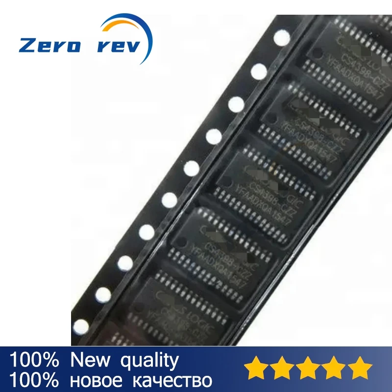 2-5Pcs 100% New CS4398-CZZR CS4398-CZZ CS4398CZZ TSSOP-28 Original Chips Ic