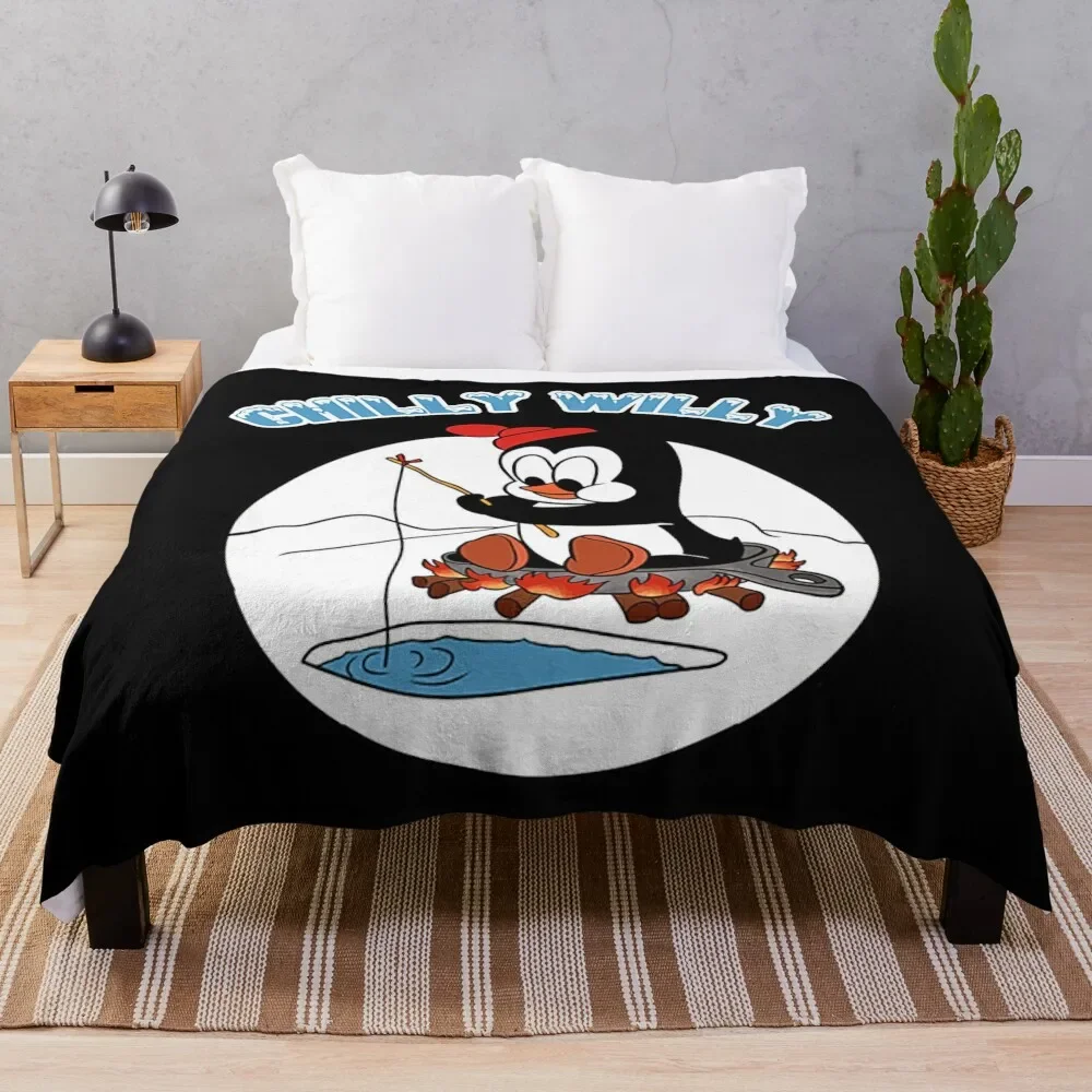 

Chilly Willy Throw Blanket No Pilling Soft Warm Blanket for Bed