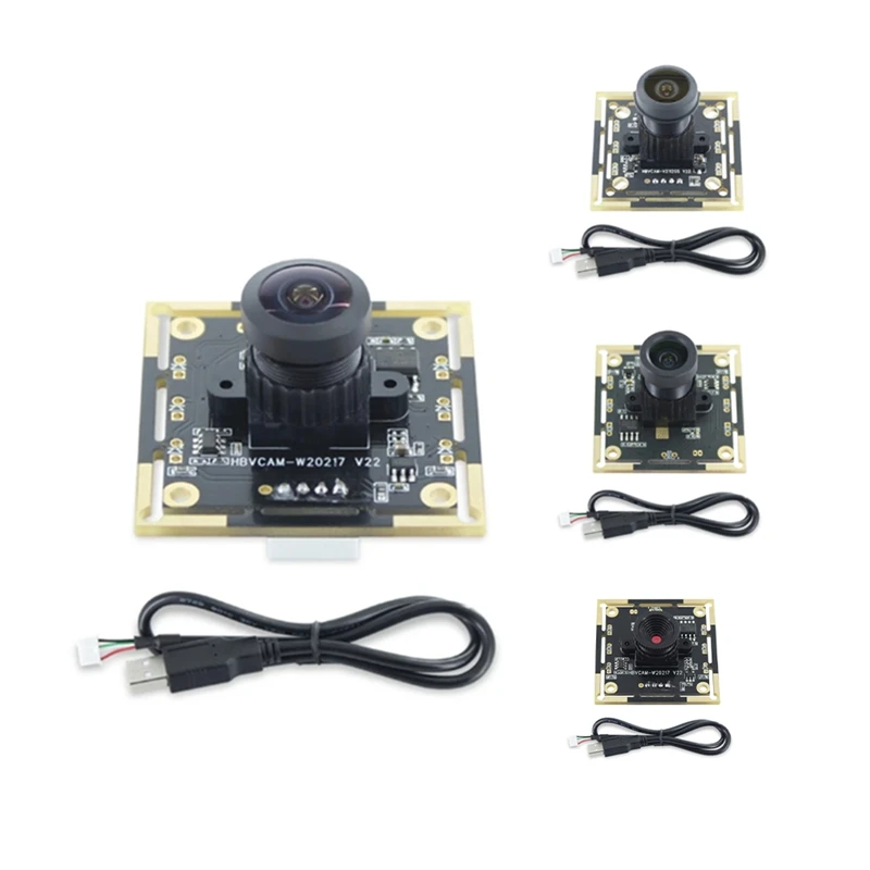 OV9732 Camera Module Board 720P 1MP Degree Adjustable Manual-Focus MJPG/YUY2 For Face Recognition Projects