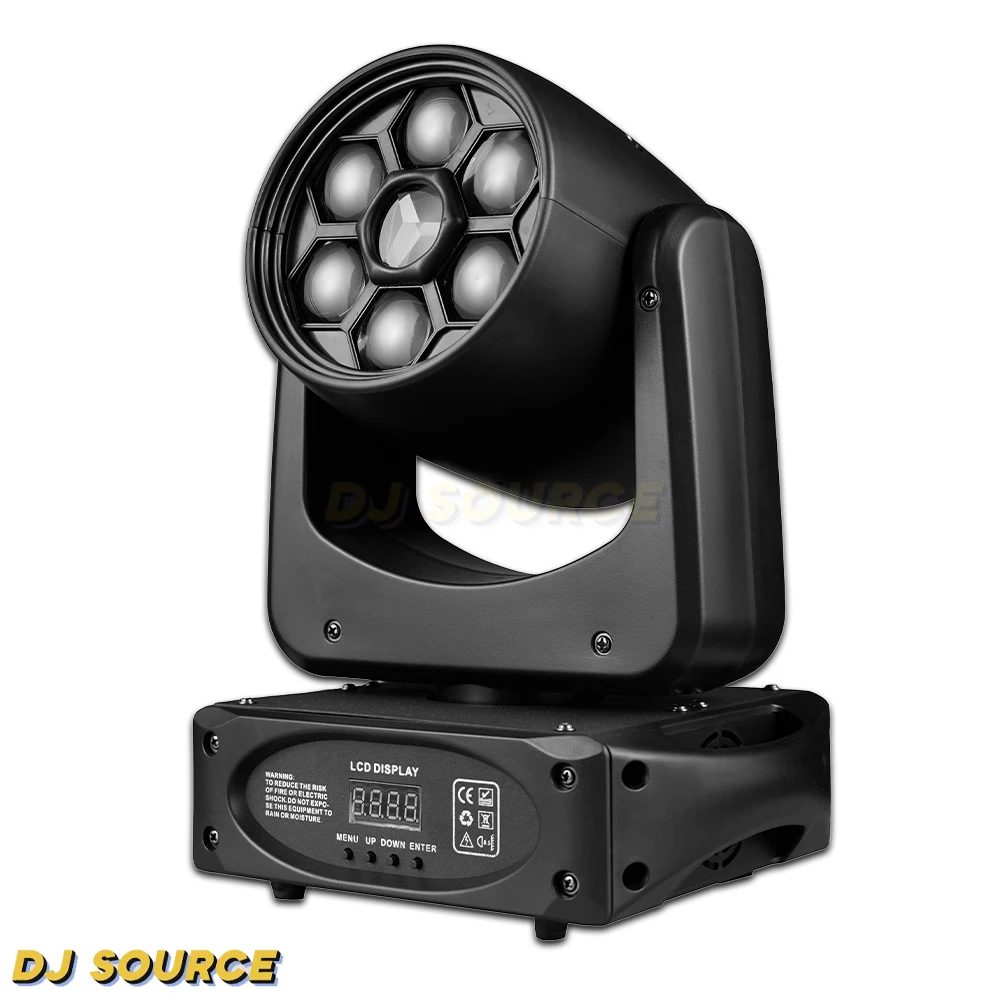 2Pcs/lot Bee Eye 150W Moving Head Light Beam Spot Effect Stage Lights DMX512 DJ Disco Club Music Nightclub Stage Effects Lamp