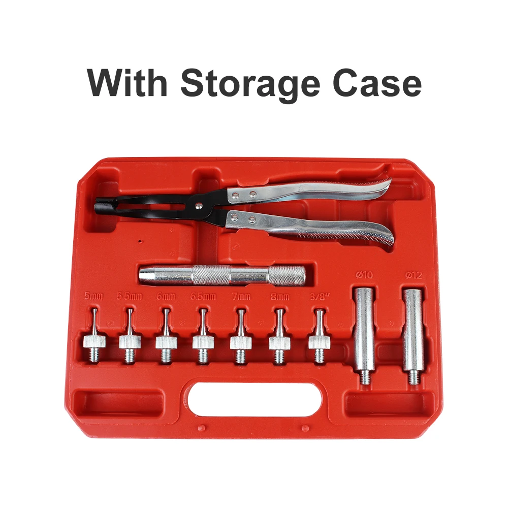 Oliekeerringen Klemtang Automotor Nokkenas Ventiel Demontage Met Oliekeerring Adapter Socket Set 11 Stuks Chroomvanadiumstaal