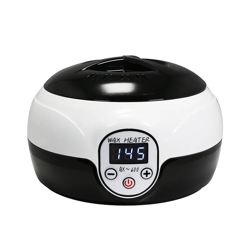 500ML Wax Heater Electric Hair Removal Machine LED Digital Display Women Hand Facial Wax Epilator Wax-melt Machine Heater