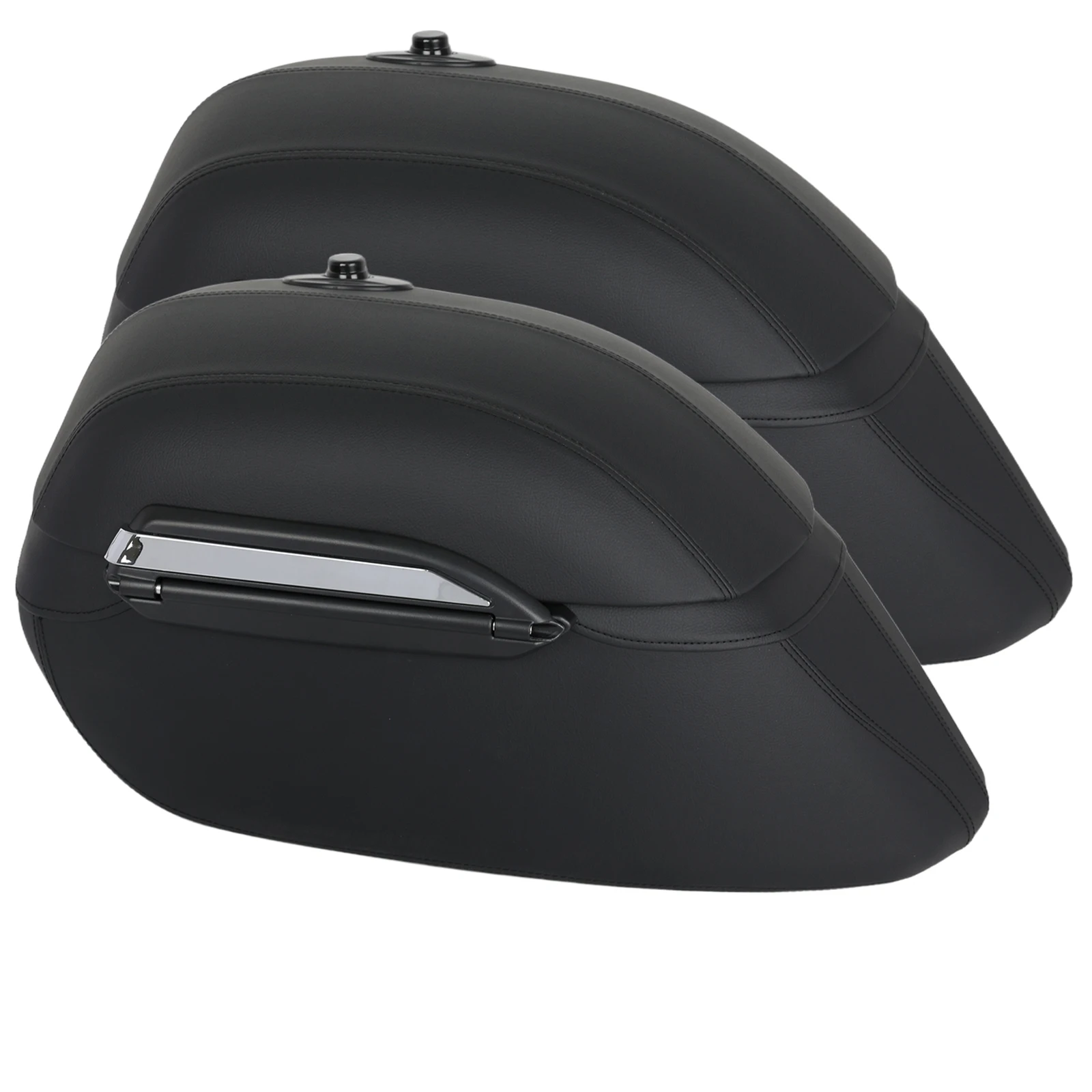 For Kawasaki Vulcan VN900 Classic Saddlebags Motorcycle Touring Side Cases Durable Storage for Bikers