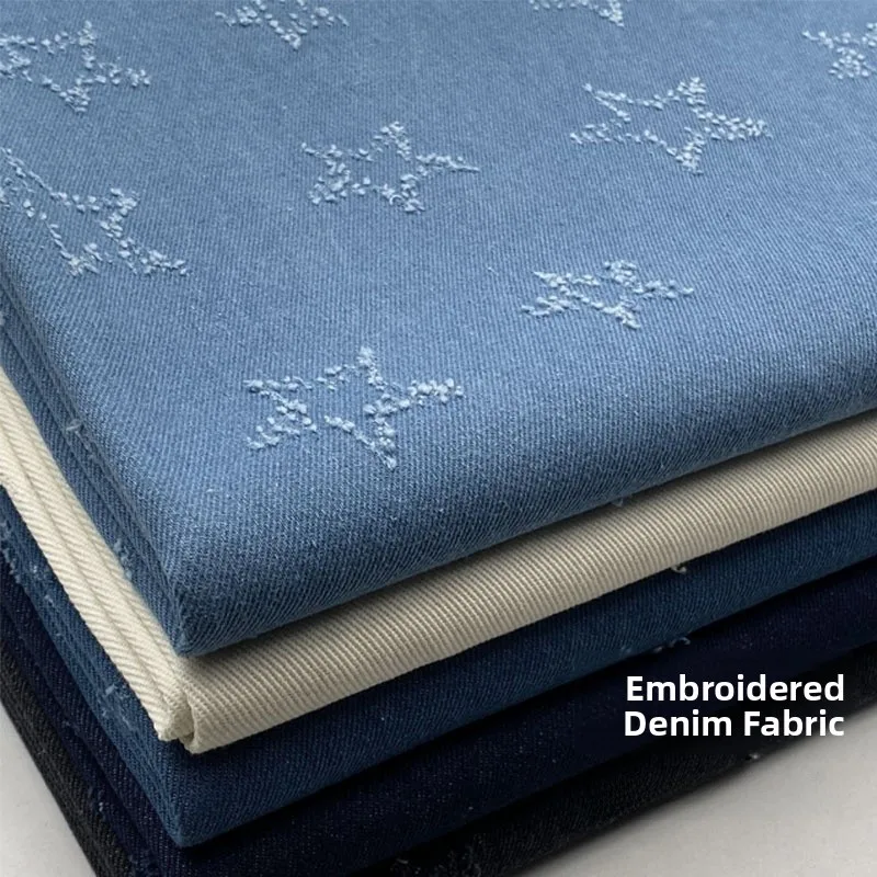 

Новые джинсы из денима с эффектом потертости и вываривания, хлопковые, весенне-осенние, полностью хлопковые, с эффектом водной стирки, из индиго-ткани, брюки и куртка