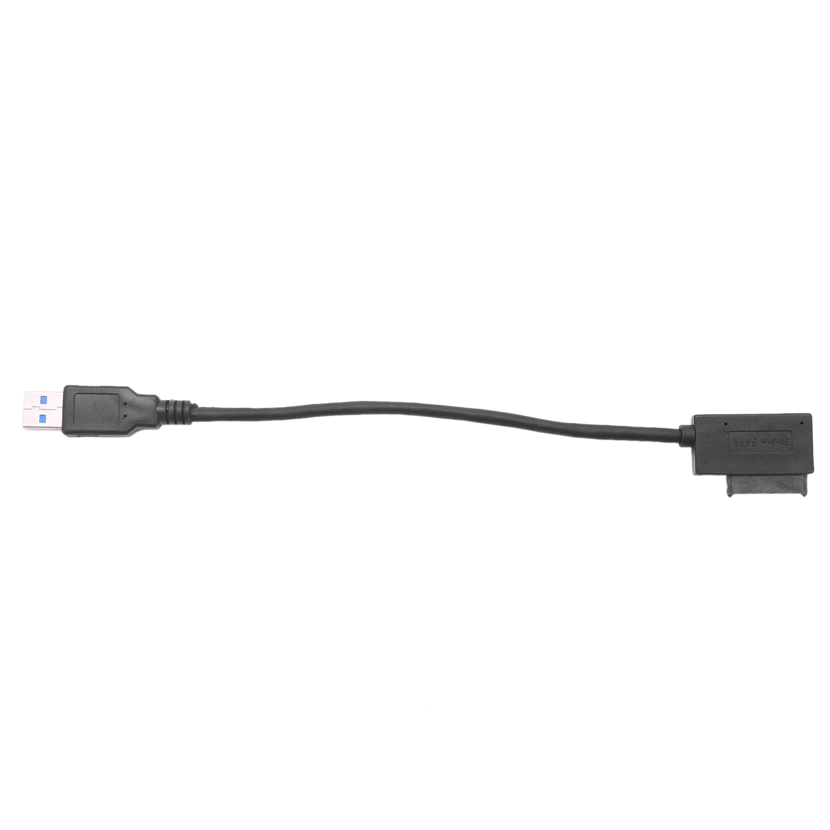 AB42-2X USB 3.0 To 7+6 13Pin Slimline SATA Laptop CD/DVD ROM Optical Drive Adapter Cable