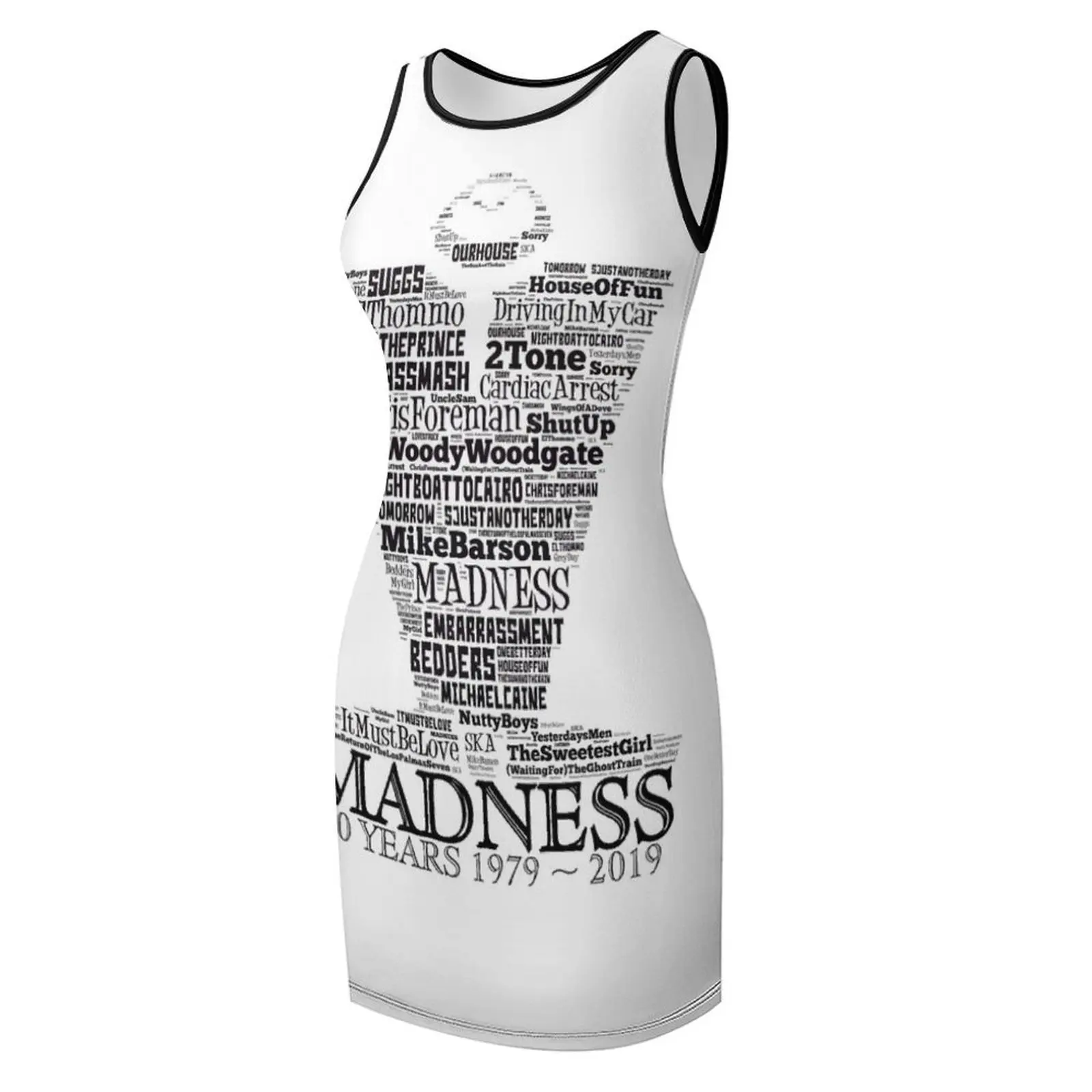 Madness - 40 years Sleeveless Sundress Evening dresses elegant guest wedding dress dresses for prom Women's evening dress