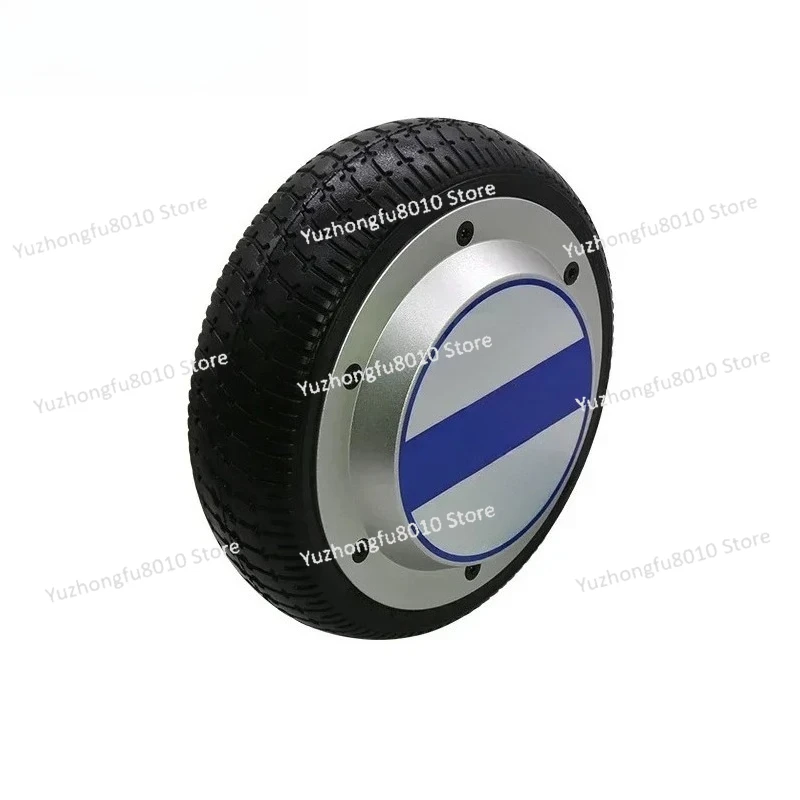 6.5 inch 24V-48V 350W 150kg IP65 waterproof magnetic encoder brushless dc in wheel hub servo motor for delivery robot agv