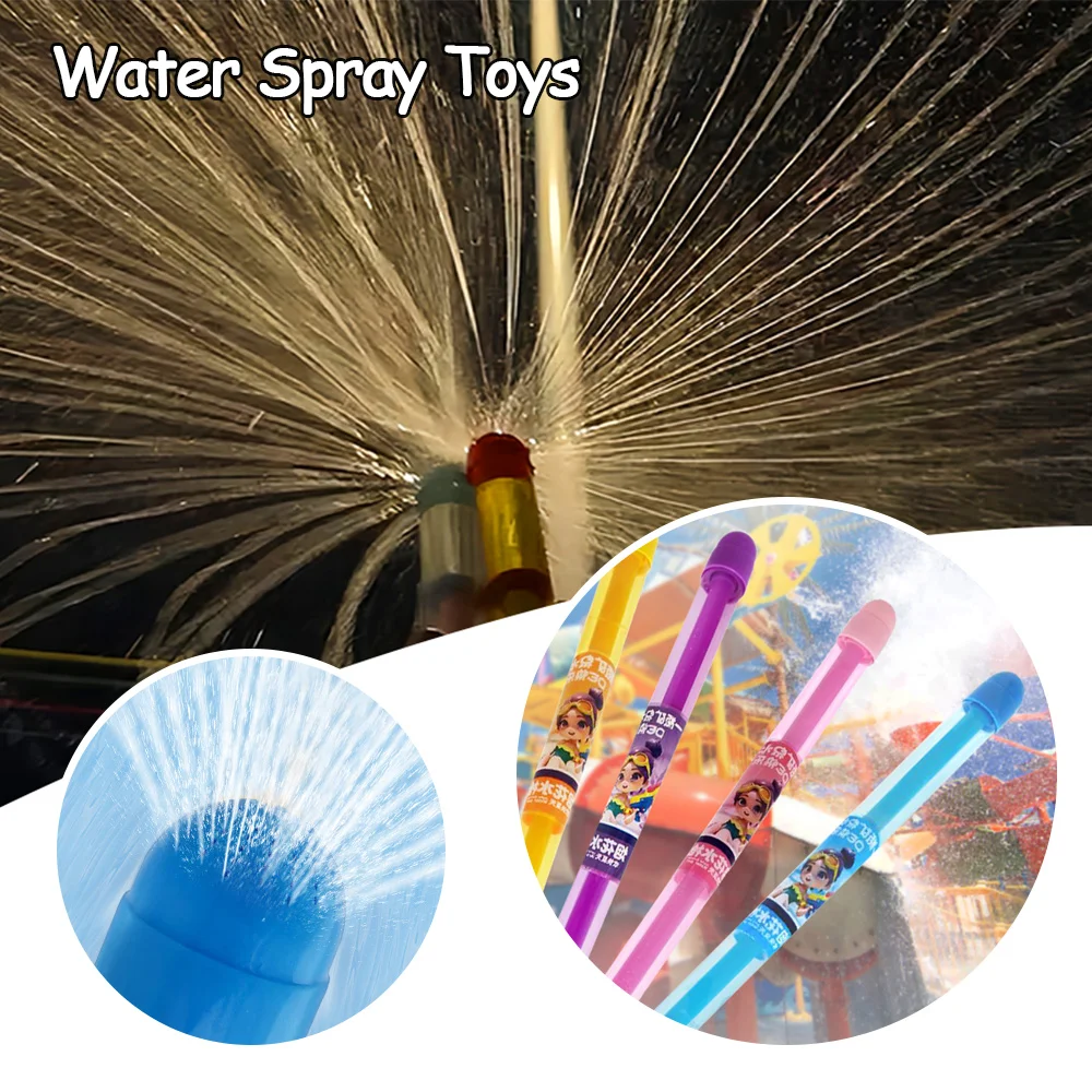 Juguetes de agua en aerosol Songkran duraderos, diversión con salpicaduras, juguete en aerosol de agua para exteriores, accesorios de pulverización de agua multifuncionales para verano